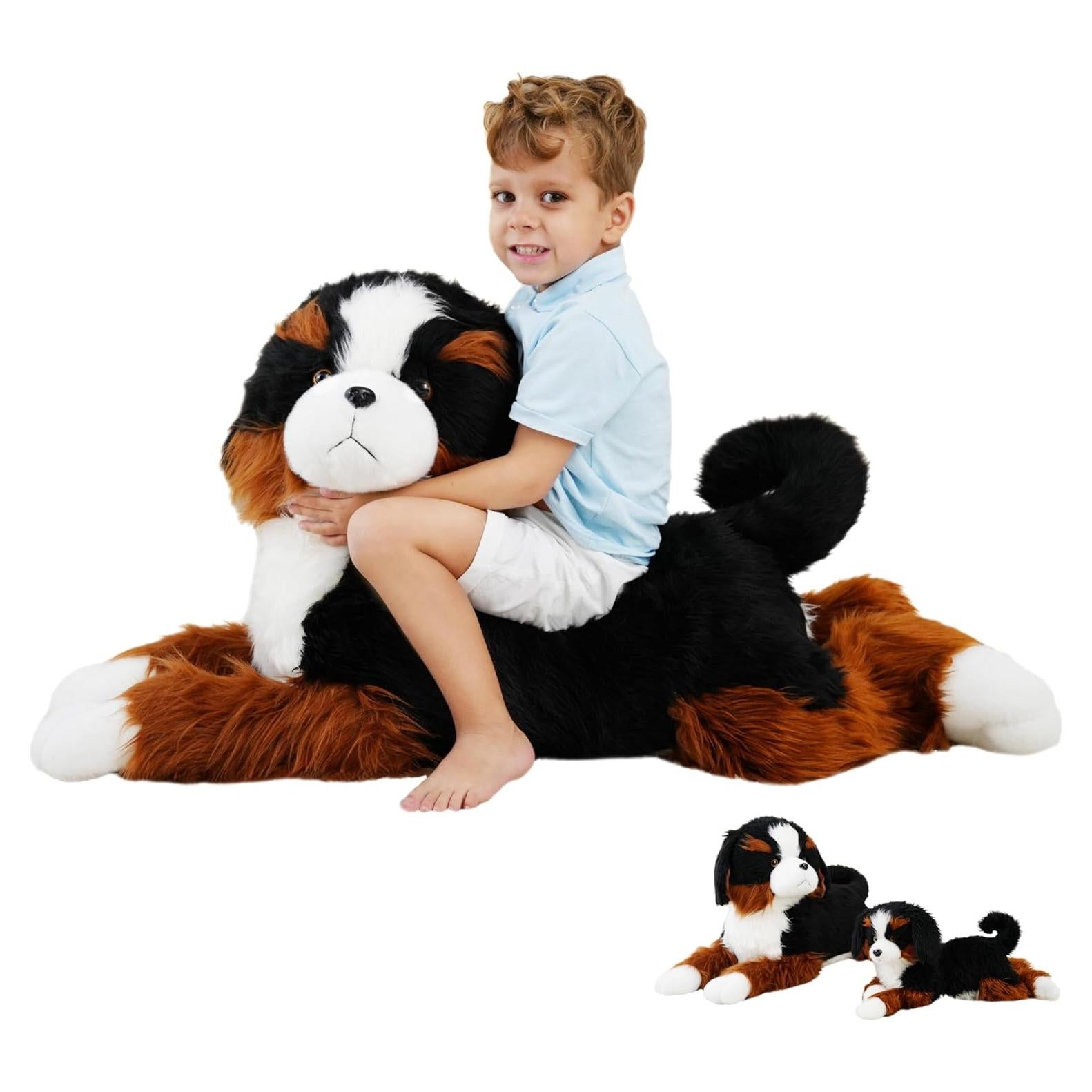 Perro de Montaña de Berna de Peluche Gigante 101.6 cm