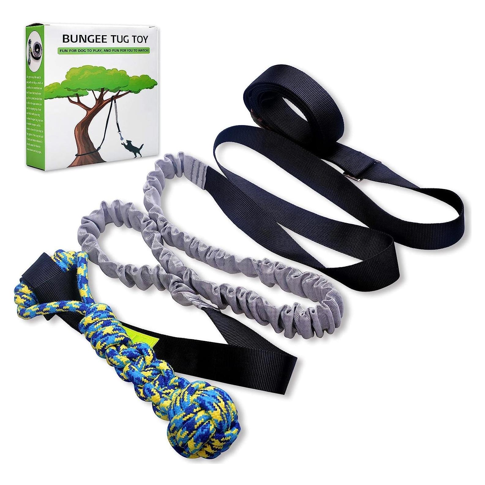 Juguete de Tirar con Bungee LOOBANI para Perros 6m Ajustable