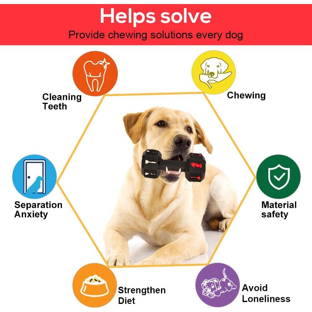 Juguete para Masticar Perros Hswaye Mancuerna Indestructible