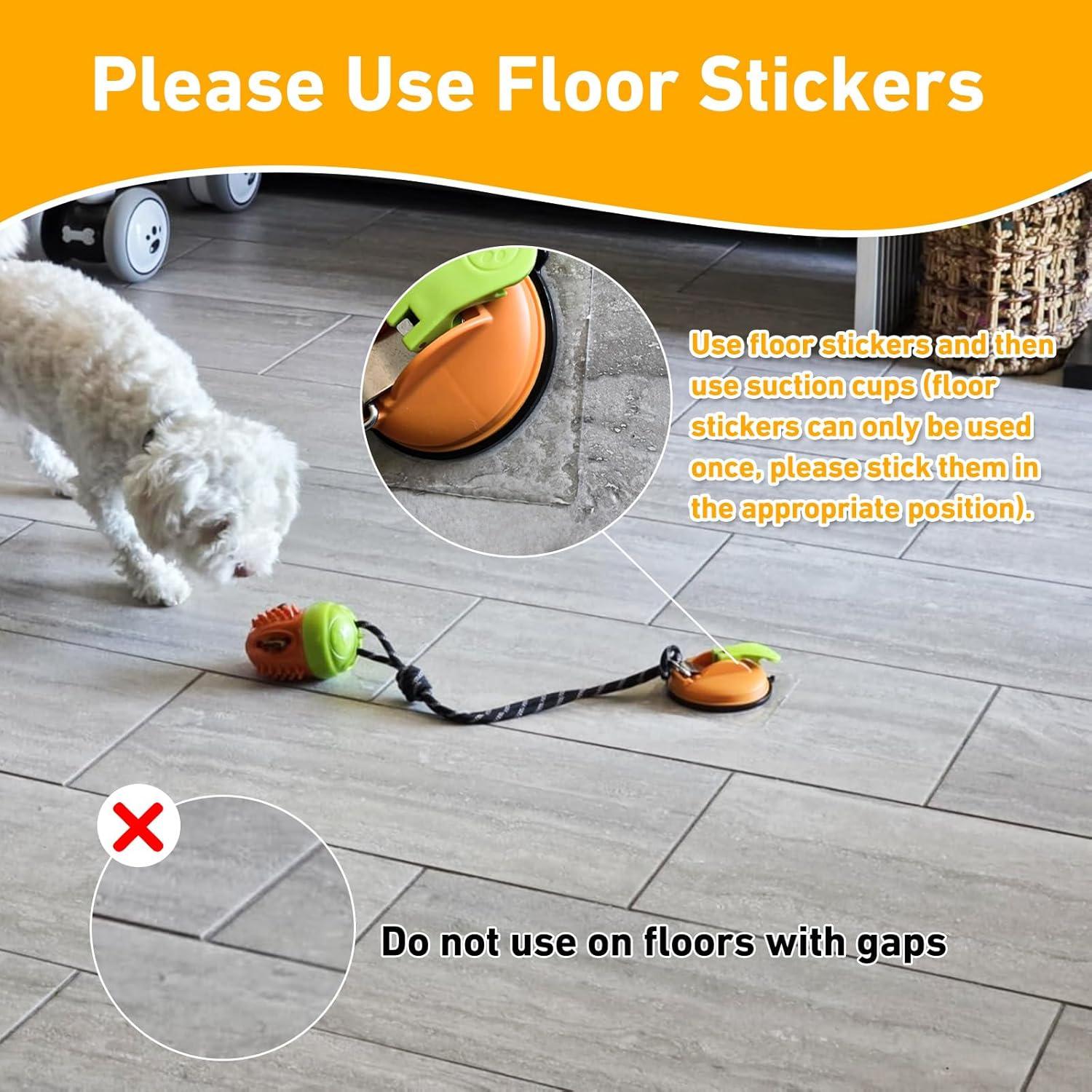 Juguete Interactivo para Perros Aipawzz con Ventosa y Cuerda