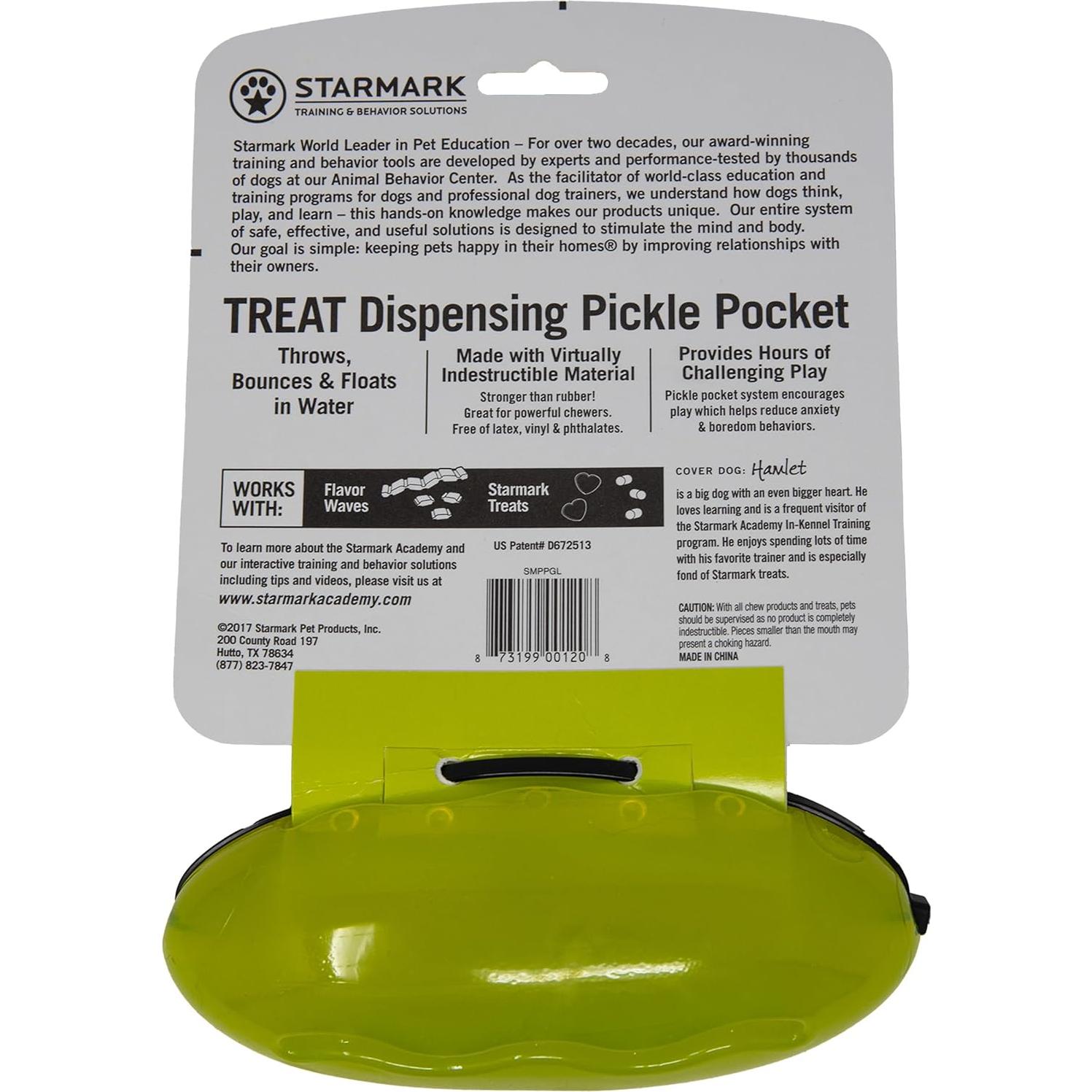 Bolsillo de Pepinillo Starmark para Perros - Dispensa Golosinas