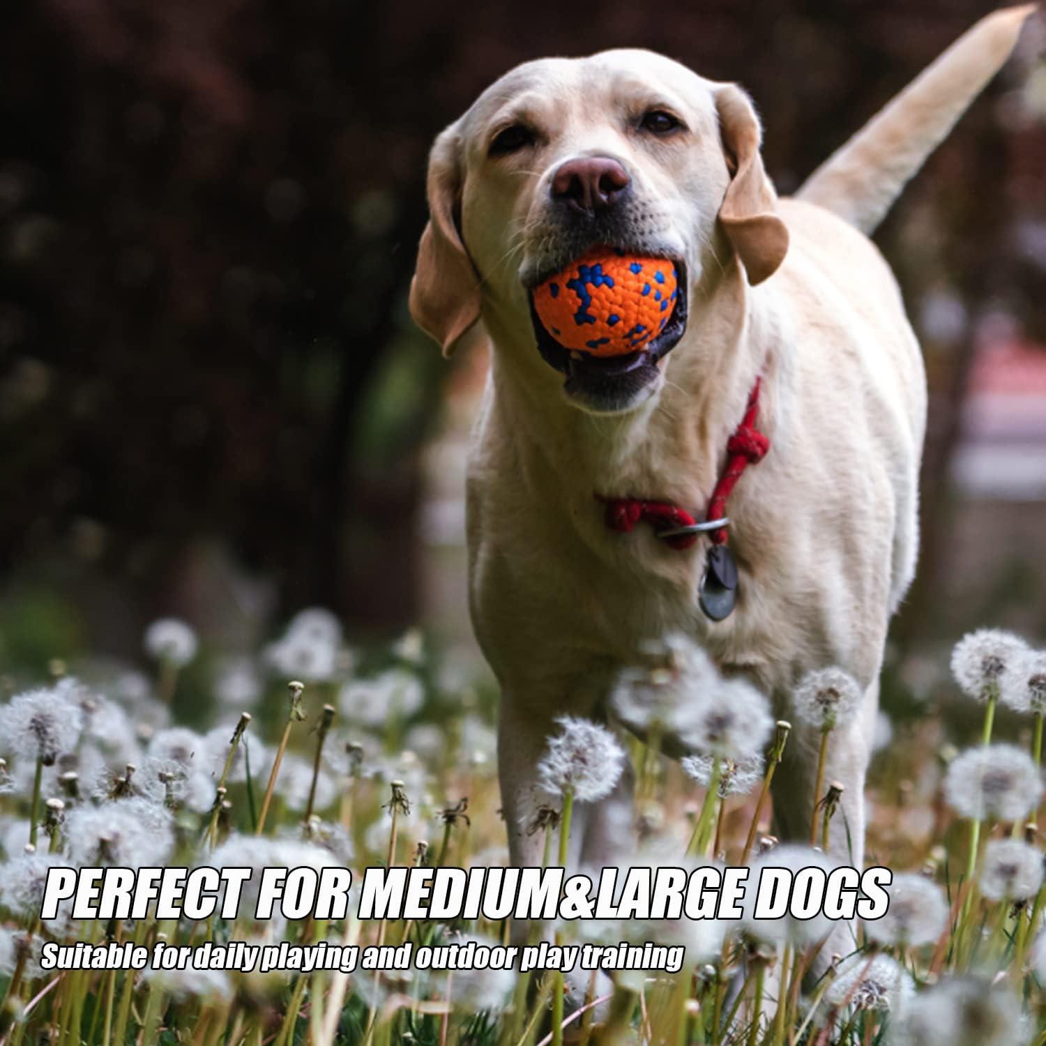 Pelota Rebotadora Indestructible para Perros DLDER 7 cm Naranja