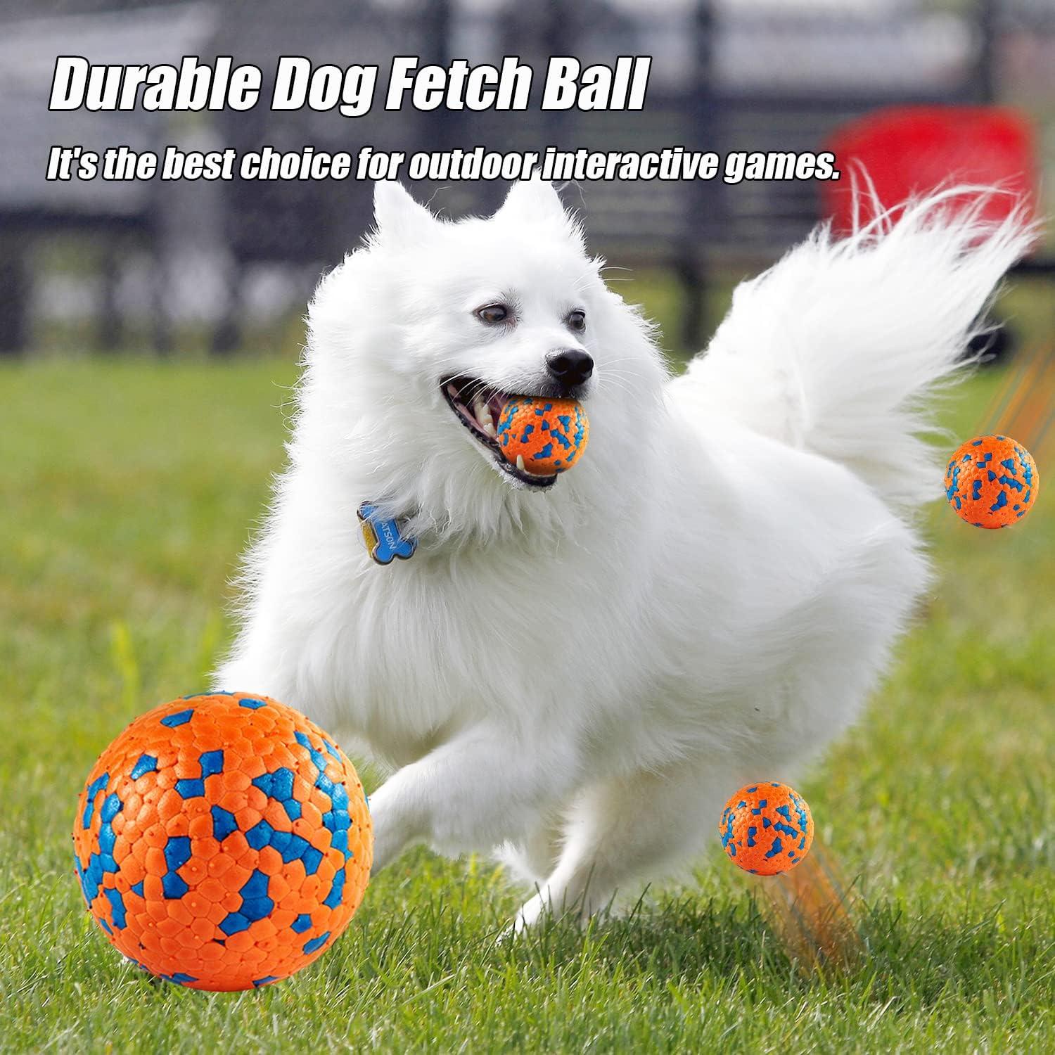 Pelota Rebotadora Indestructible para Perros DLDER 7 cm Naranja