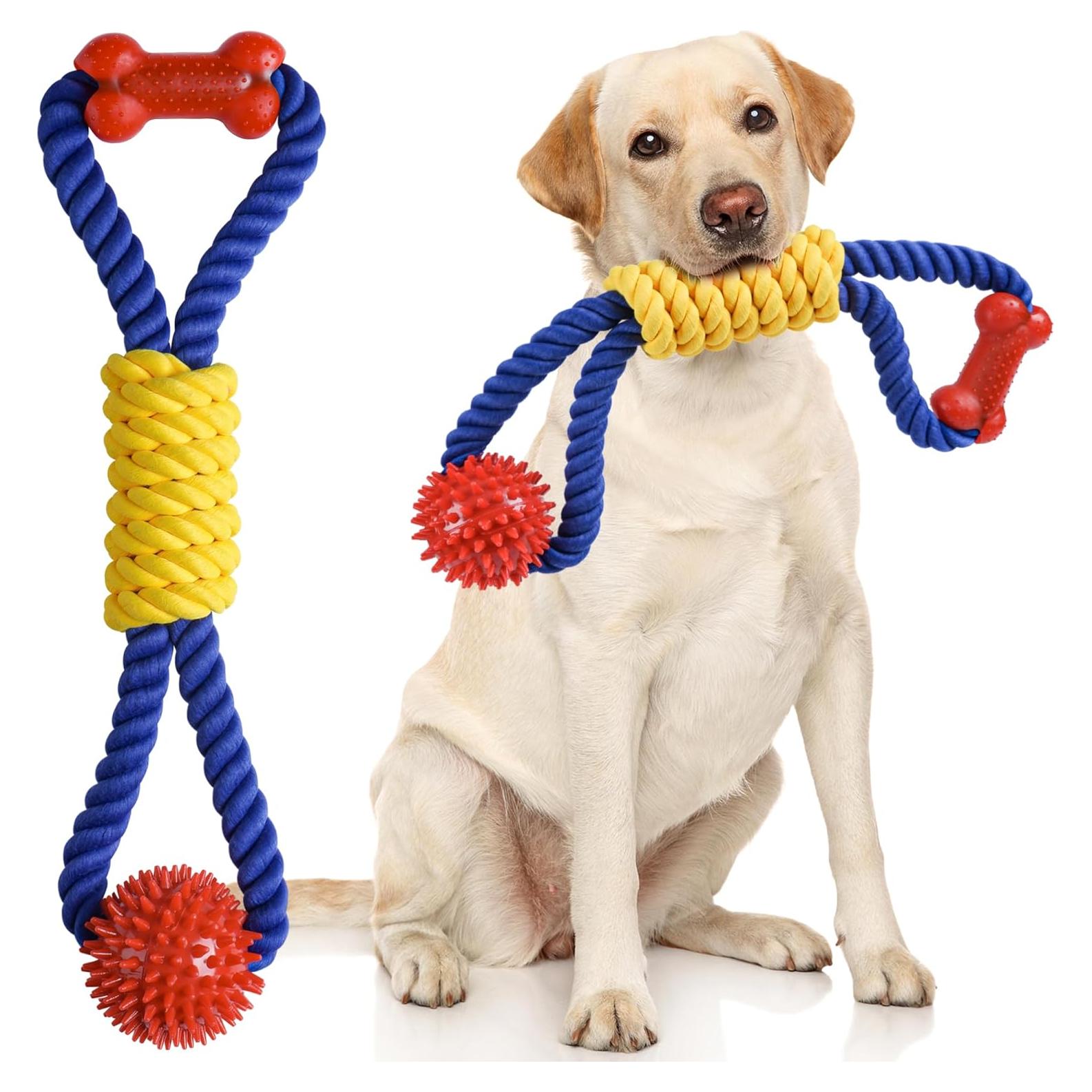 Juguete de Cuerda Interactivo Aitmexcn para Perros Medianos