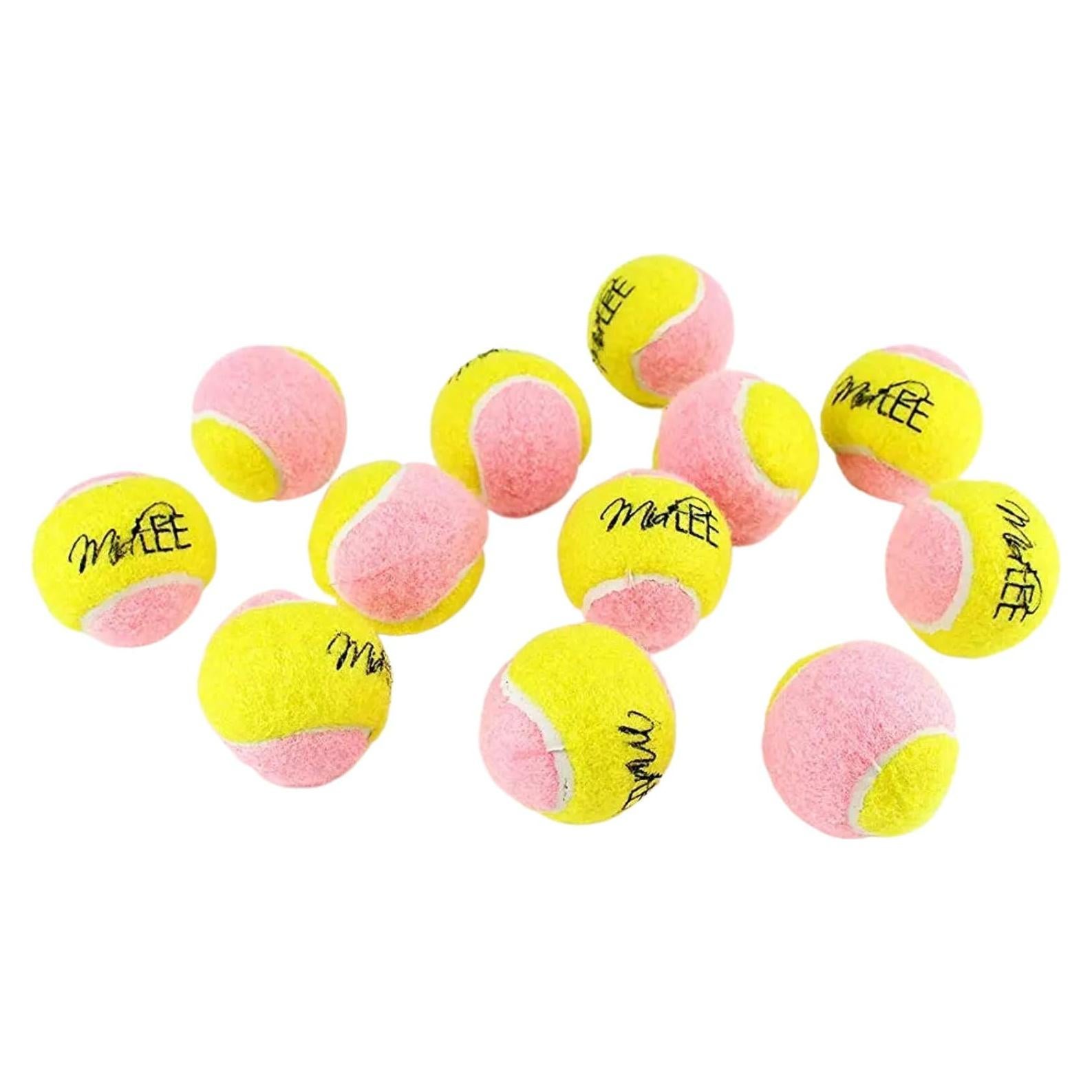 Pelotas de tenis para perros Midlee X-Small 3.81 cm - Paquete de 12