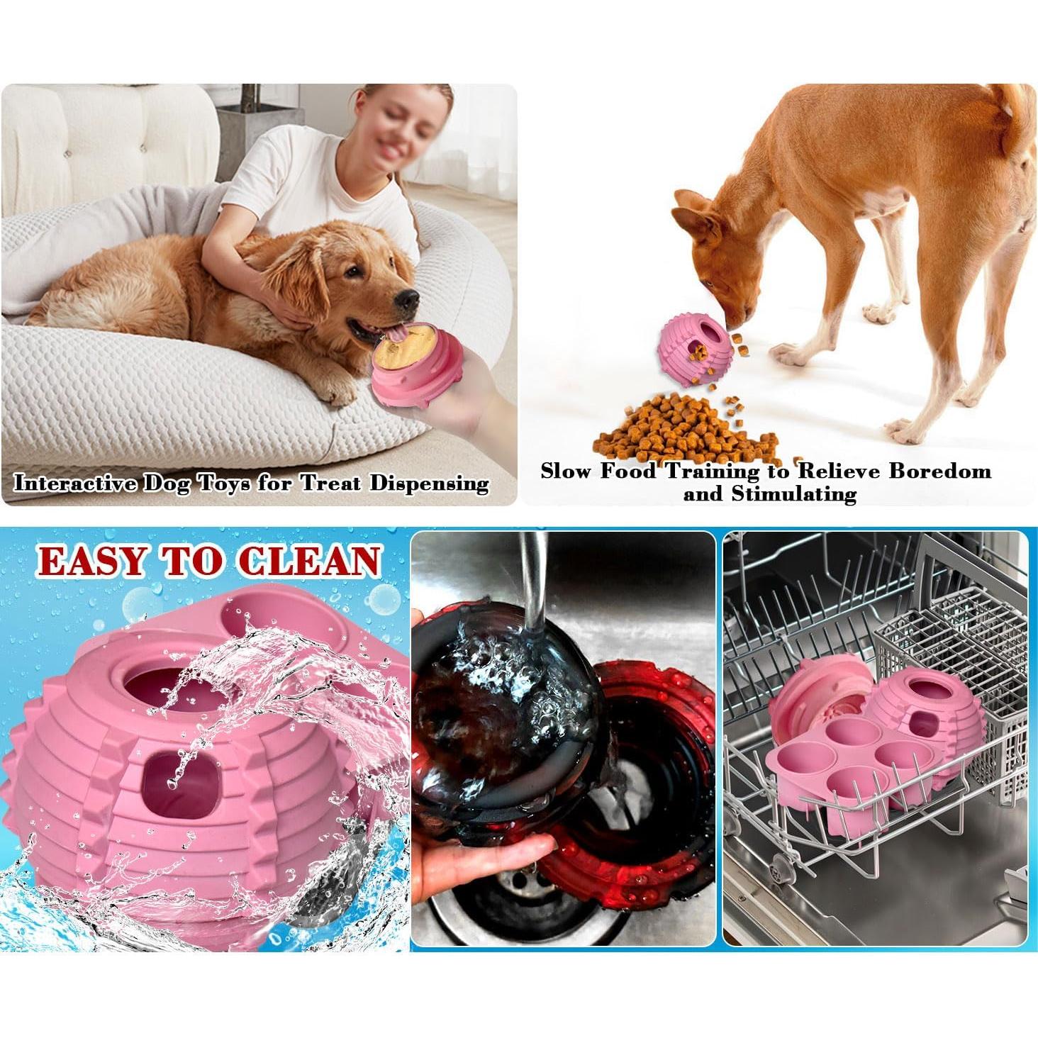 Juguete Interactivo para Perros XHX Mediano Rosa 11-34 kg