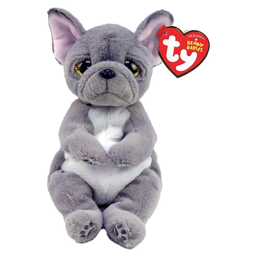 Peluches Beanie Babies TY Wilfred Perro Gris 15 cm