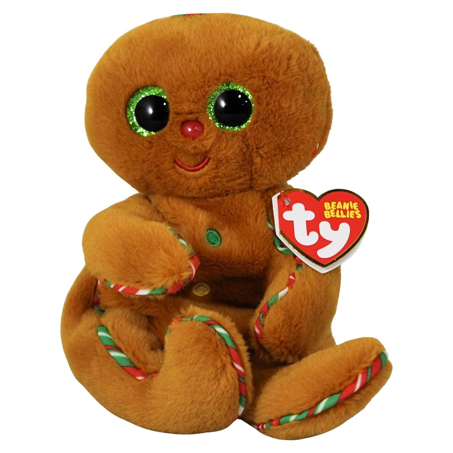 Peluches Beanie Bellies TY Crispin Hombre de Jengibre 15 cm