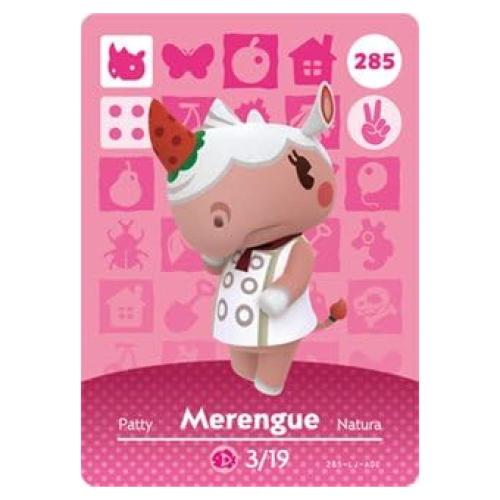 Tarjeta Amiibo Merengue Animal Crossing Serie 3 - Nintendo