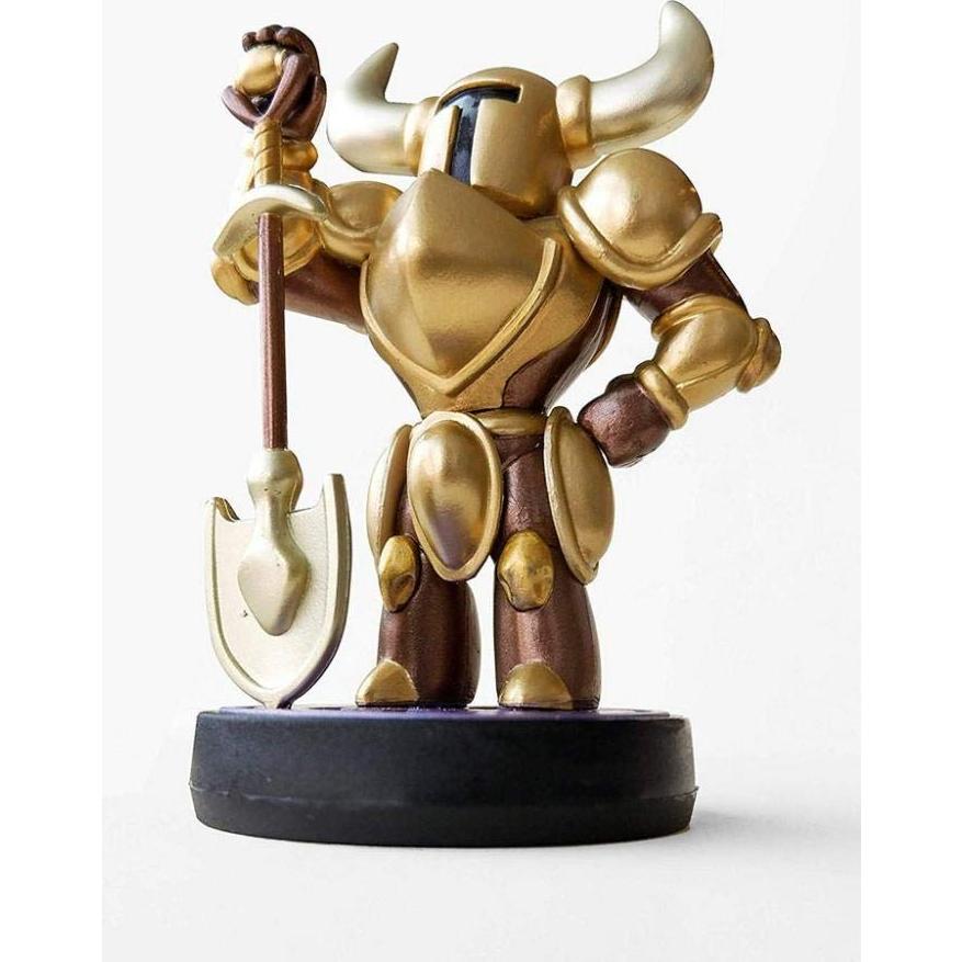 Amiibo Caballero Pala Dorado Nintendo CE 14x10x23cm