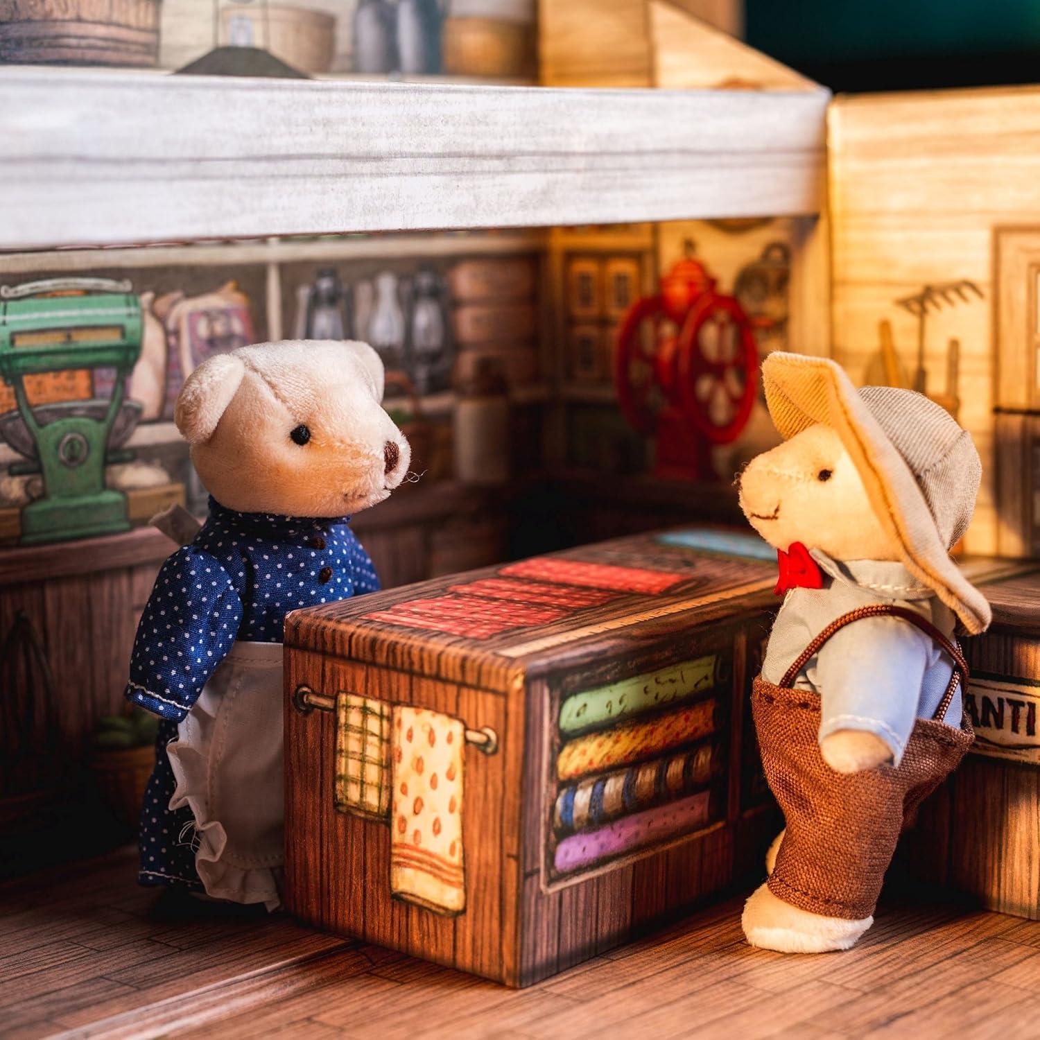 Juego de Casa en la Pradera Los Tesoros de la Reina 18 Piezas