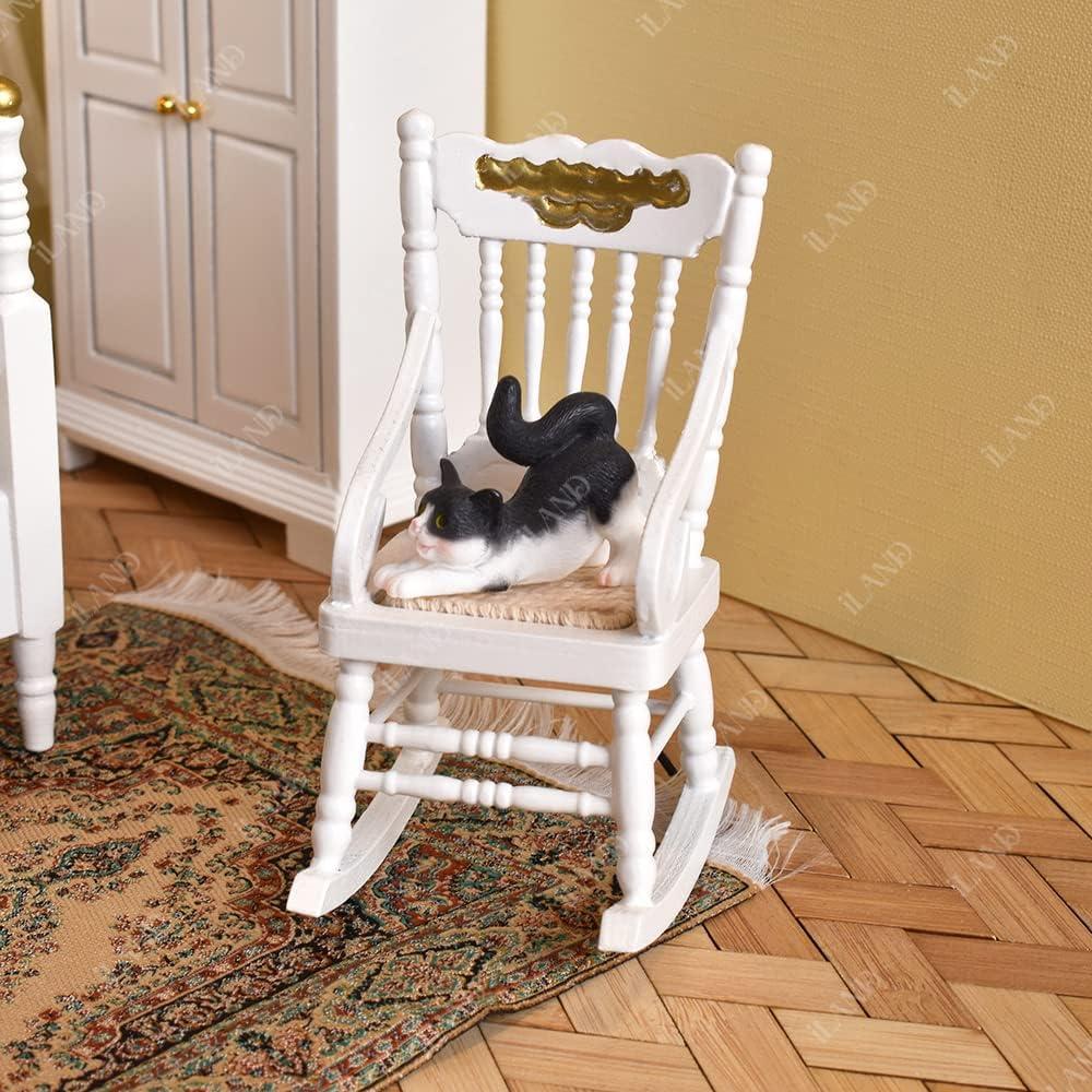 Figuritas de Gato Mini Realista iLAND - Accesorios Casa Muñecas 1:12