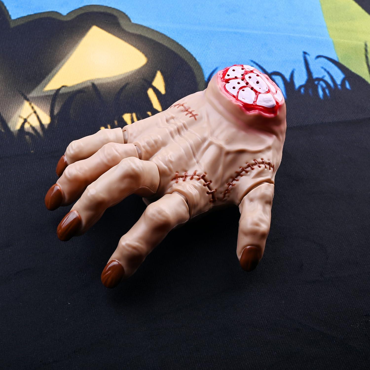 Mano Arrastrándose Halloween QNGCOLRCY Control Remoto 18cm