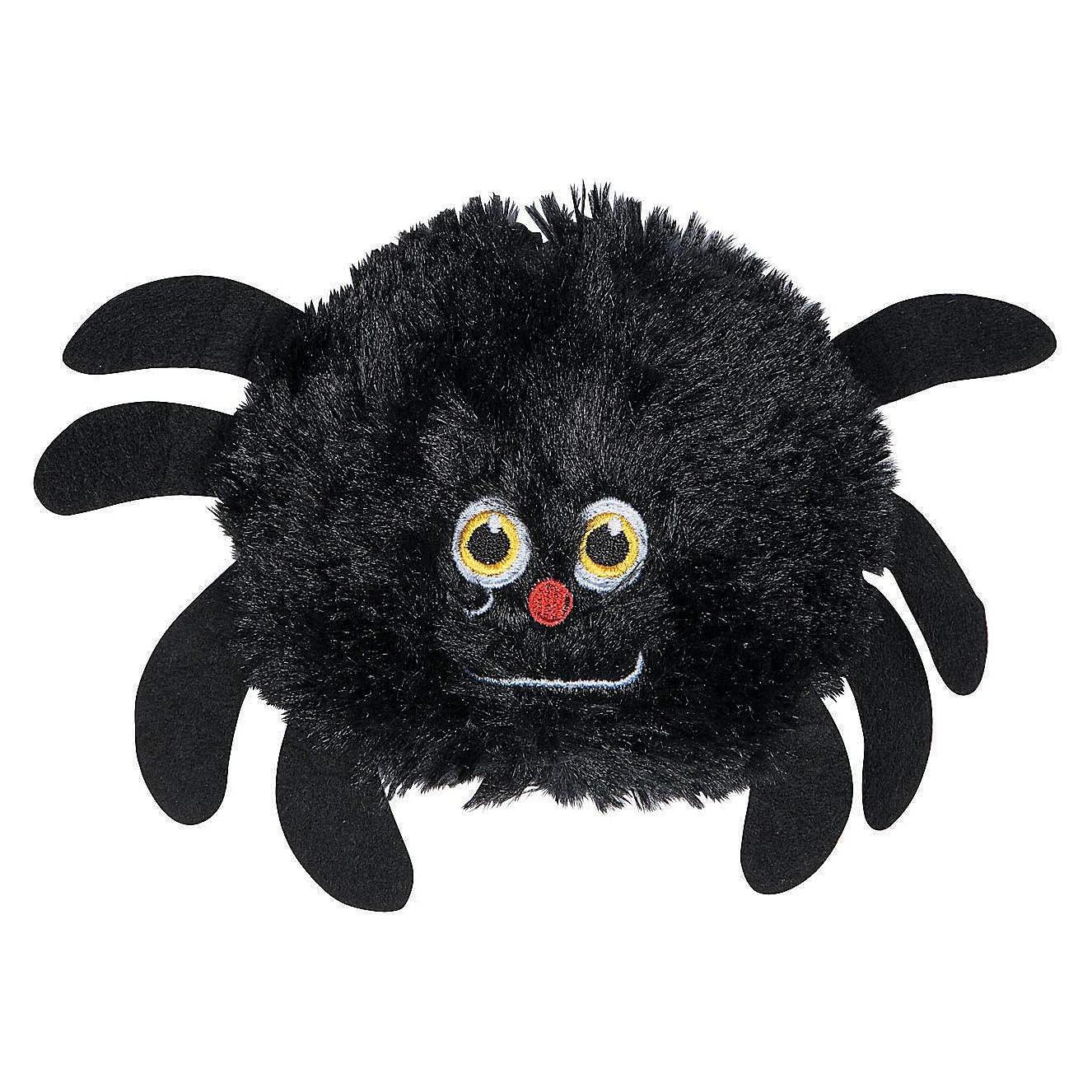 Arañas de Peluche Halloween Fun Express - Juego de 12 - 10 cm