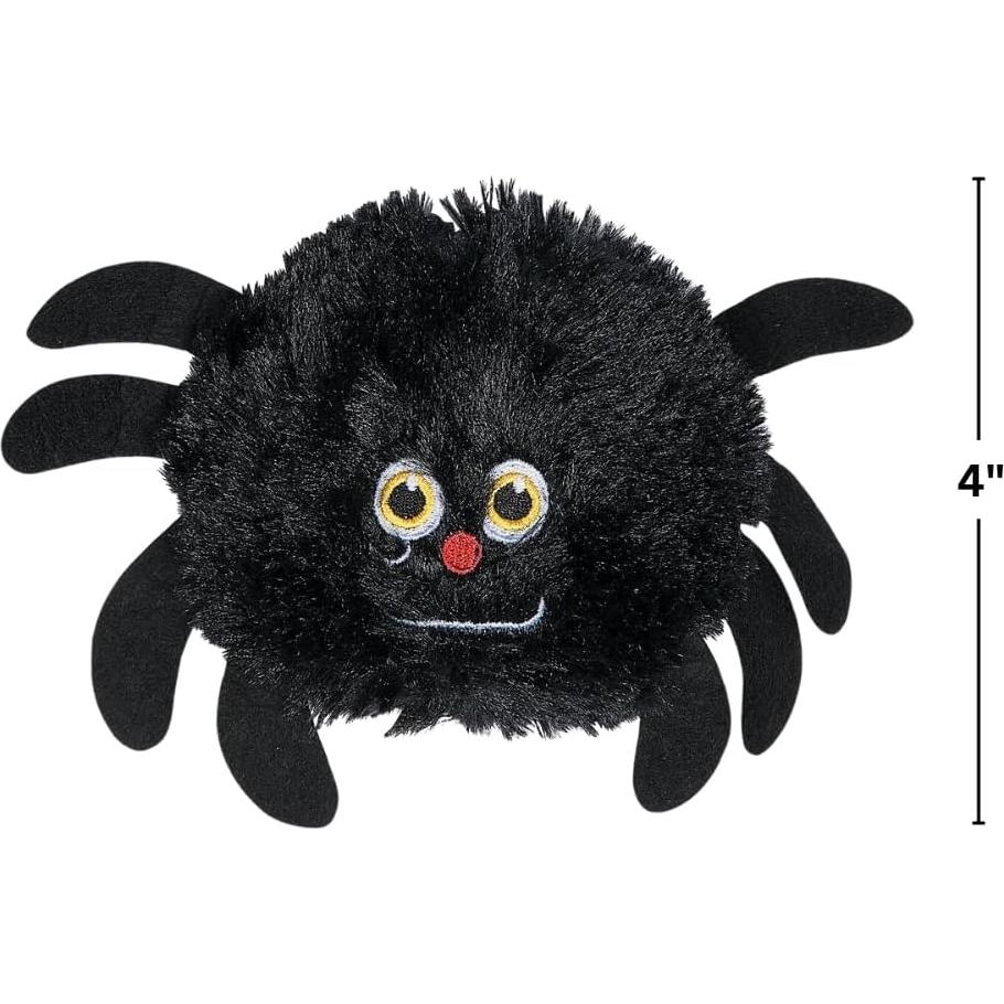 Arañas de Peluche Halloween Fun Express - Juego de 12 - 10 cm