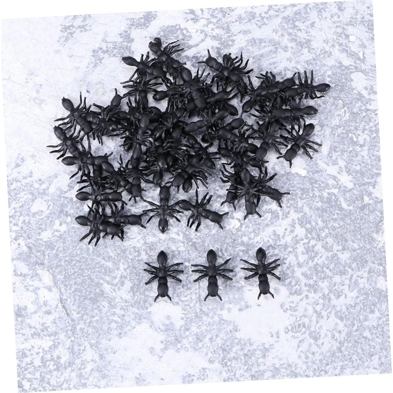 100 Hormigas Plásticas Falsas BESPORTBLE para Halloween