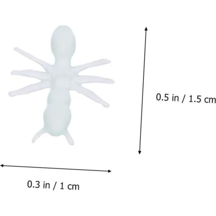 100 Hormigas Falsas de Halloween NAMOARLY Decoración Espeluznante