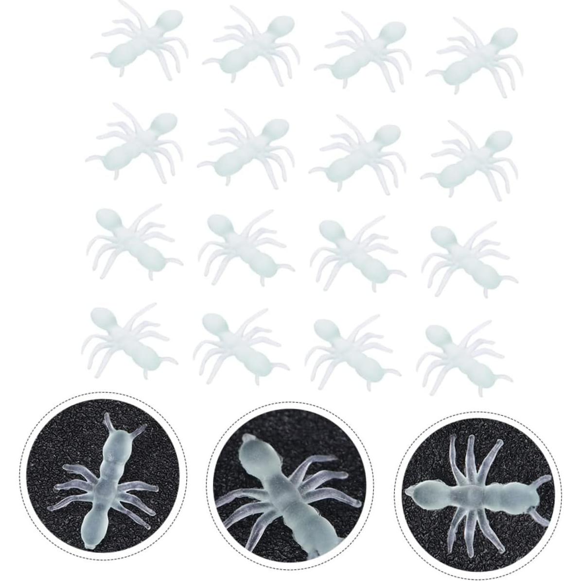 100 Hormigas Falsas de Halloween NAMOARLY Decoración Espeluznante