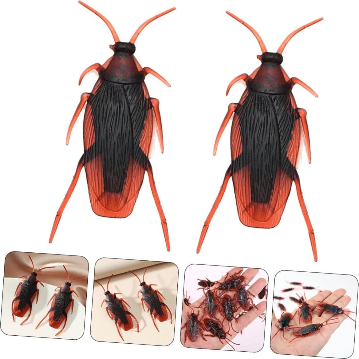 200 Insectos Falsos Realistas JOINPAYA para Bromas y Fiestas