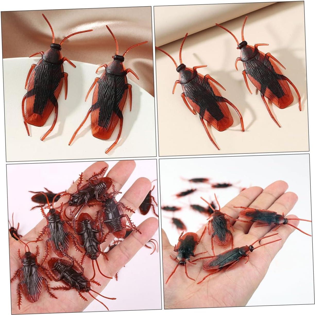 200 Insectos Falsos Realistas JOINPAYA para Bromas y Fiestas