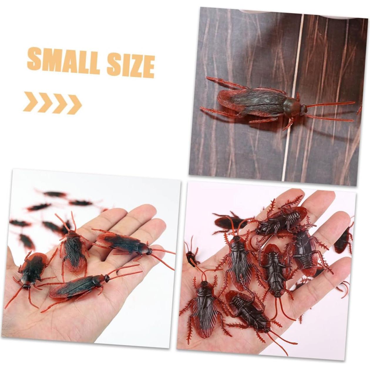 200 Insectos Falsos Realistas JOINPAYA para Bromas y Fiestas