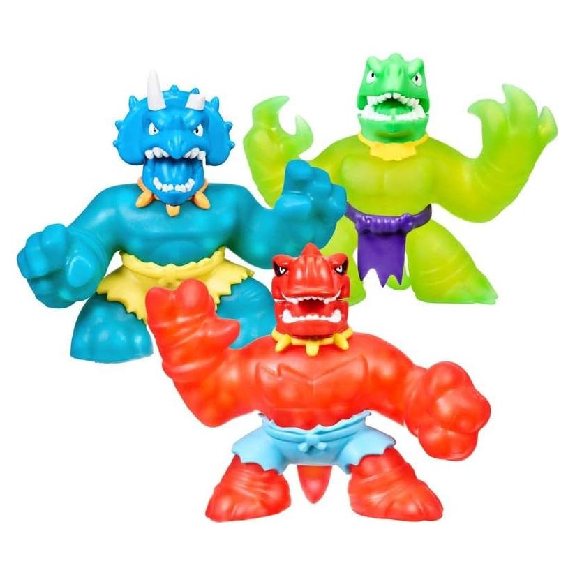 Goo Jit Zu Poder Dino Mega 3 Pack - 3 Figuras 11cm
