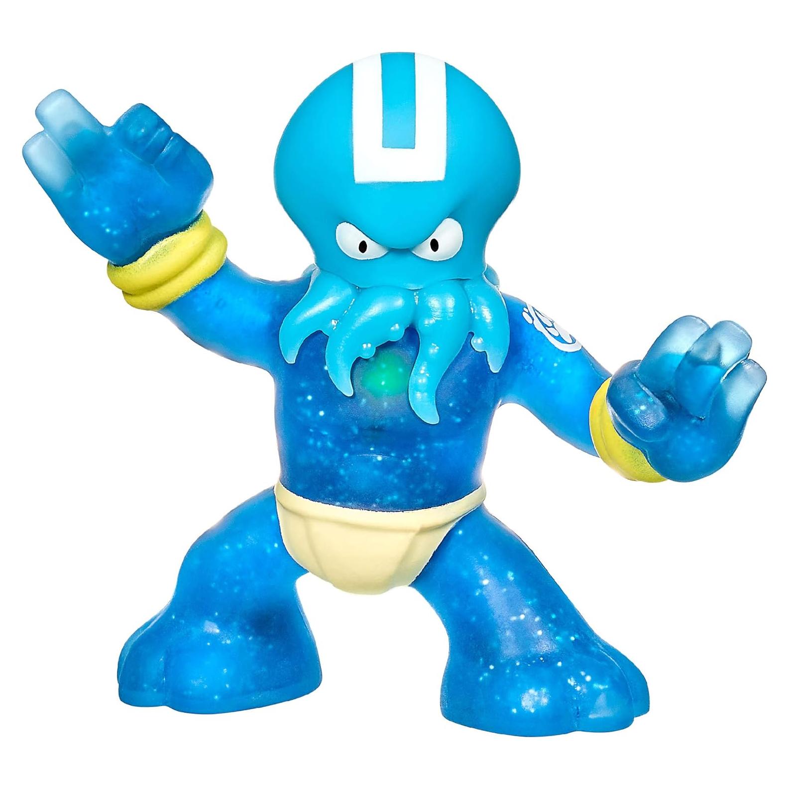 Héroes de Goo Jit Zu Graplock Pulpo Elástico 16.5 cm