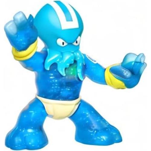 Héroes de Goo Jit Zu Graplock Pulpo Elástico 16.5 cm