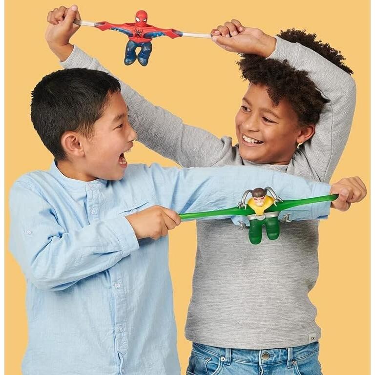 Figuras de Acción Goo Jit Zu Marvel - Spiderman vs Dr Octopus