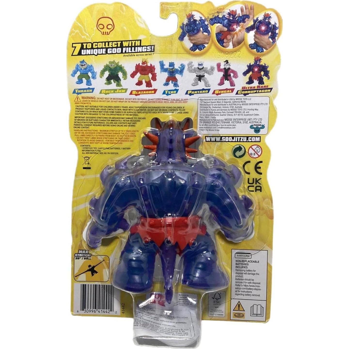 Héroes de Goo Jit Zu: Corruptagon - Juguete Transformable 200g