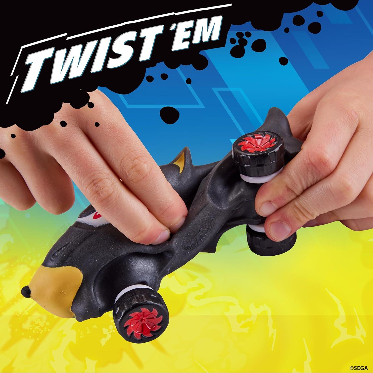 Coche de Carreras Estirable Sonic Racer Shadow - Goo Jit Zu