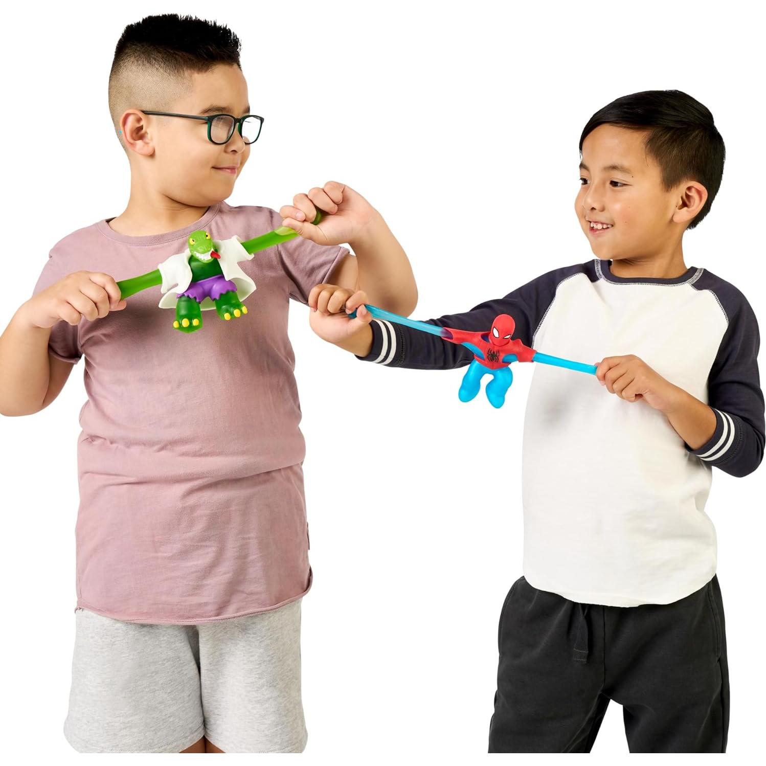 Paquete Versus Heroes of Goo Jit Zu Marvel Spider-Man vs Lizard