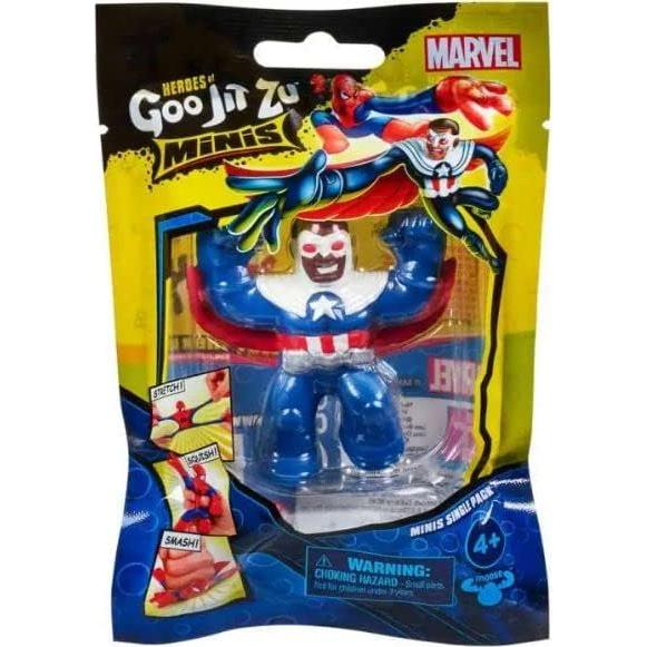 Figuras de Acción Estirables Goo Jit Zu Marvel - Paquete de 3