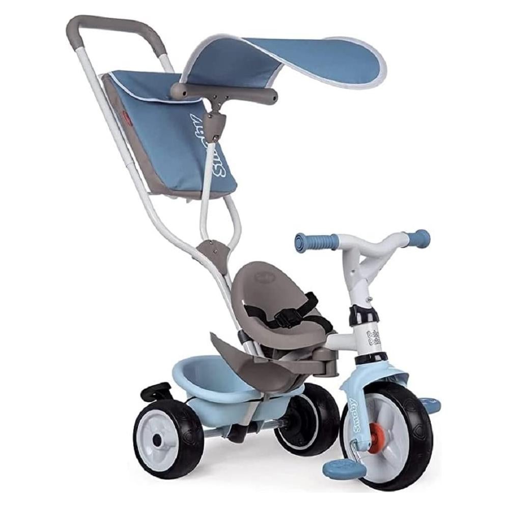 Triciclo Bebé Balade Plus Smoby Azul 10 meses a 3 años