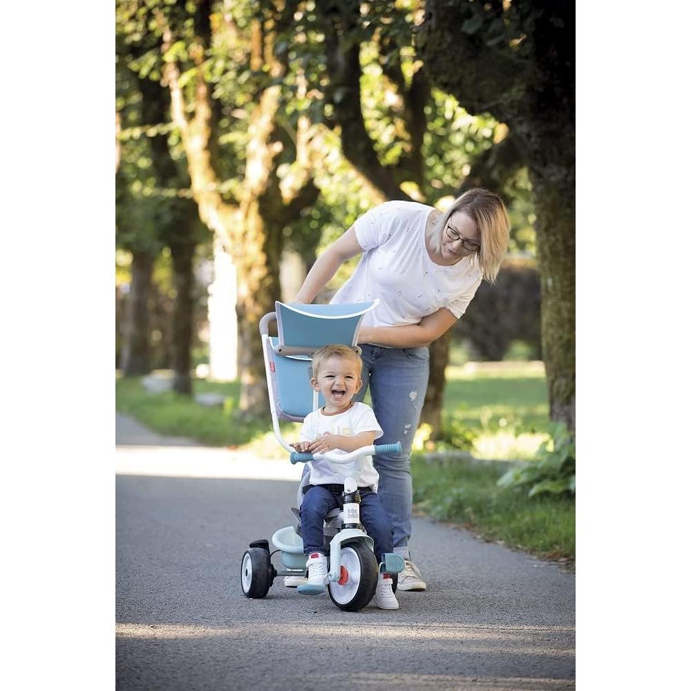 Triciclo Bebé Balade Plus Smoby Azul 10 meses a 3 años