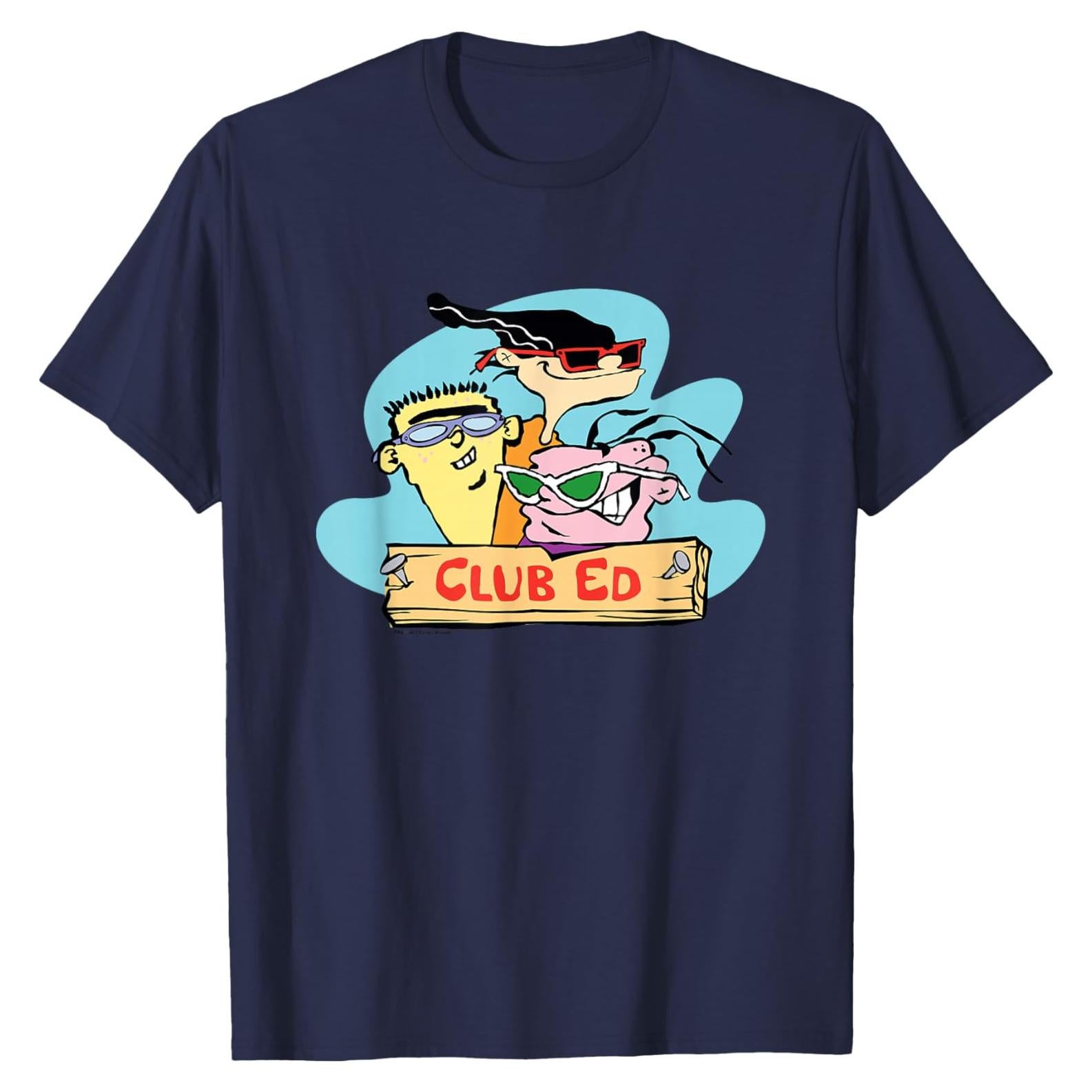 Camiseta Club Ed Ed Edd n Eddy 100% Algodón Hombre