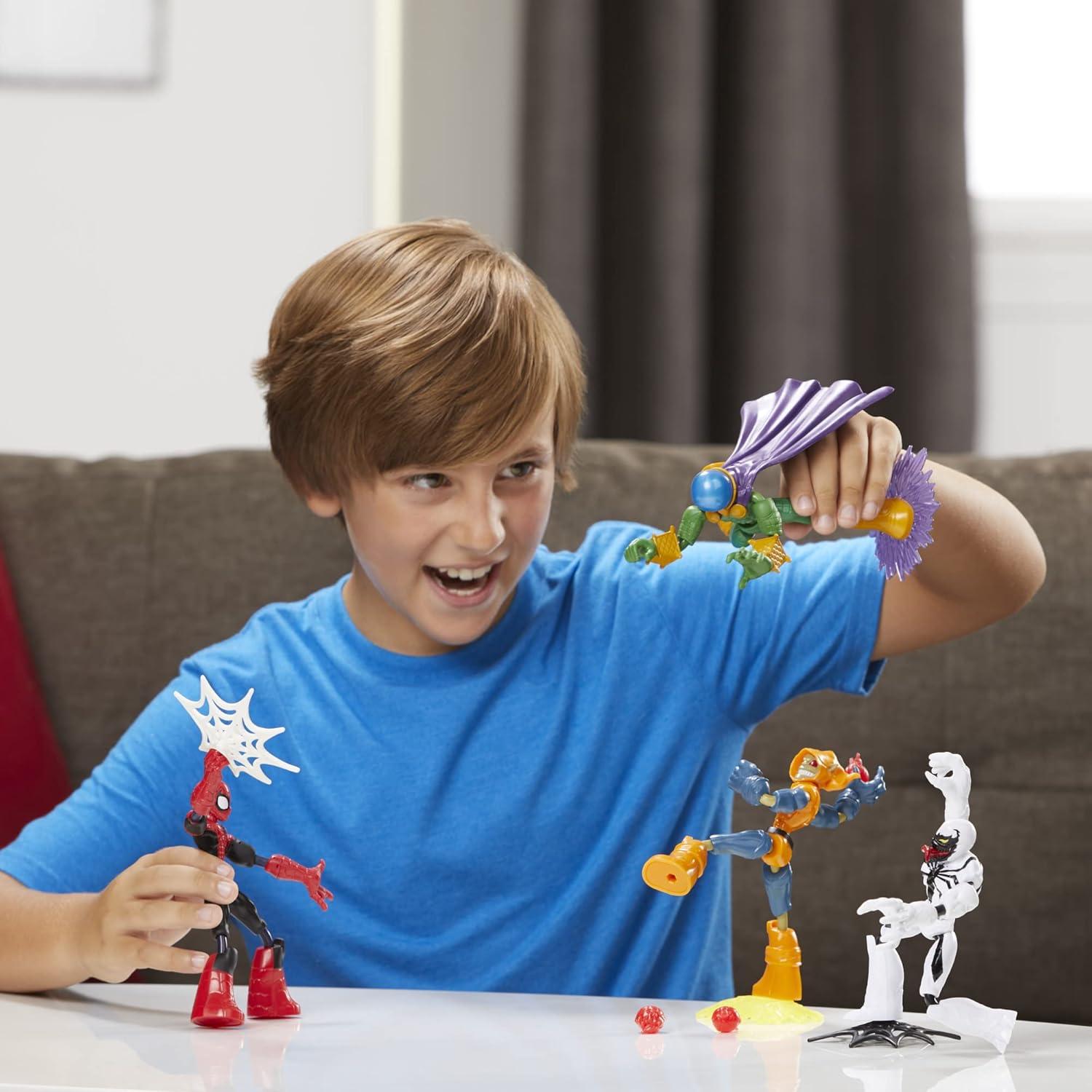 Figura de acción Spider-Man Hasbro Bend and Flex 15 cm