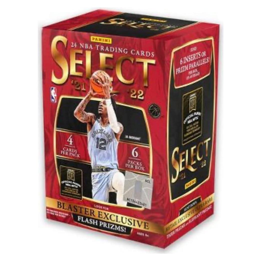 Caja de cartas coleccionables Panini Select NBA 2021-22 - 24 cartas