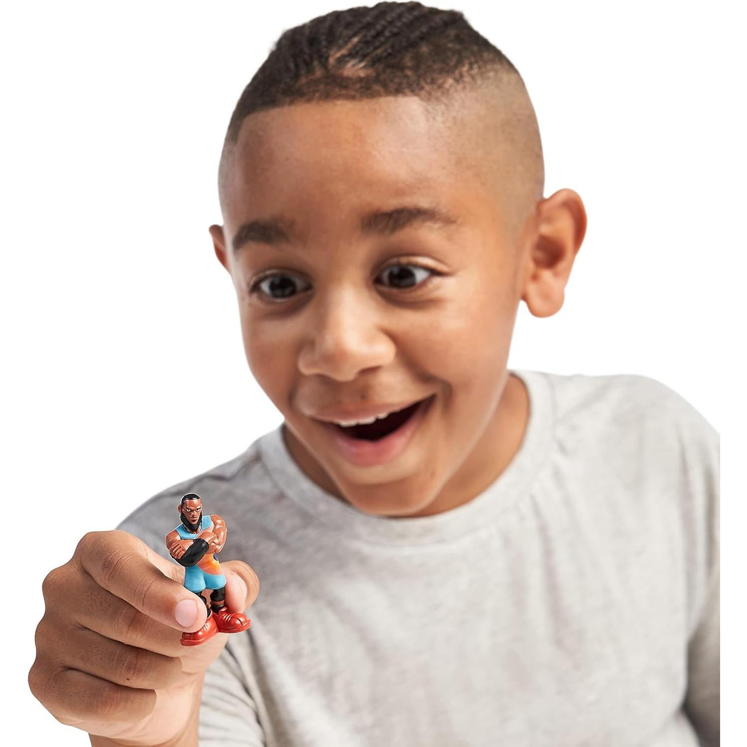 Figuras de Acción Space Jam Moose Toys - Paquete de 4 - LeBron, Pato Lucas, Lola Bunny