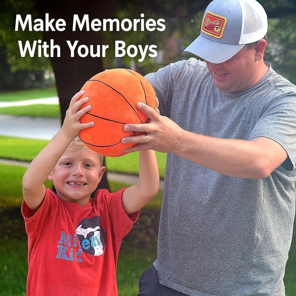 Cojín de Peluche Baloncesto T PLAY 25.4 cm para Niños 3+