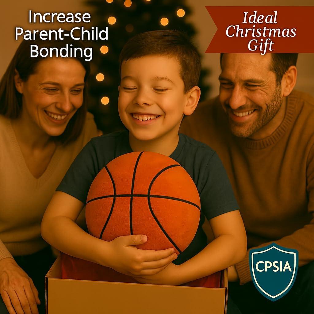 Cojín de Peluche Baloncesto T PLAY 25.4 cm para Niños 3+