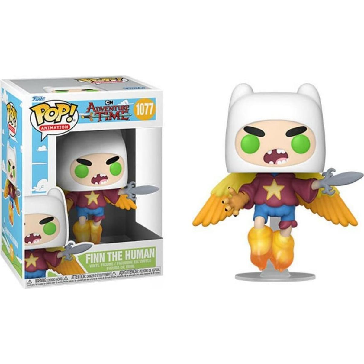Figura de Vinilo Pop! Finn el Humano Mago - Funko 9.5 cm