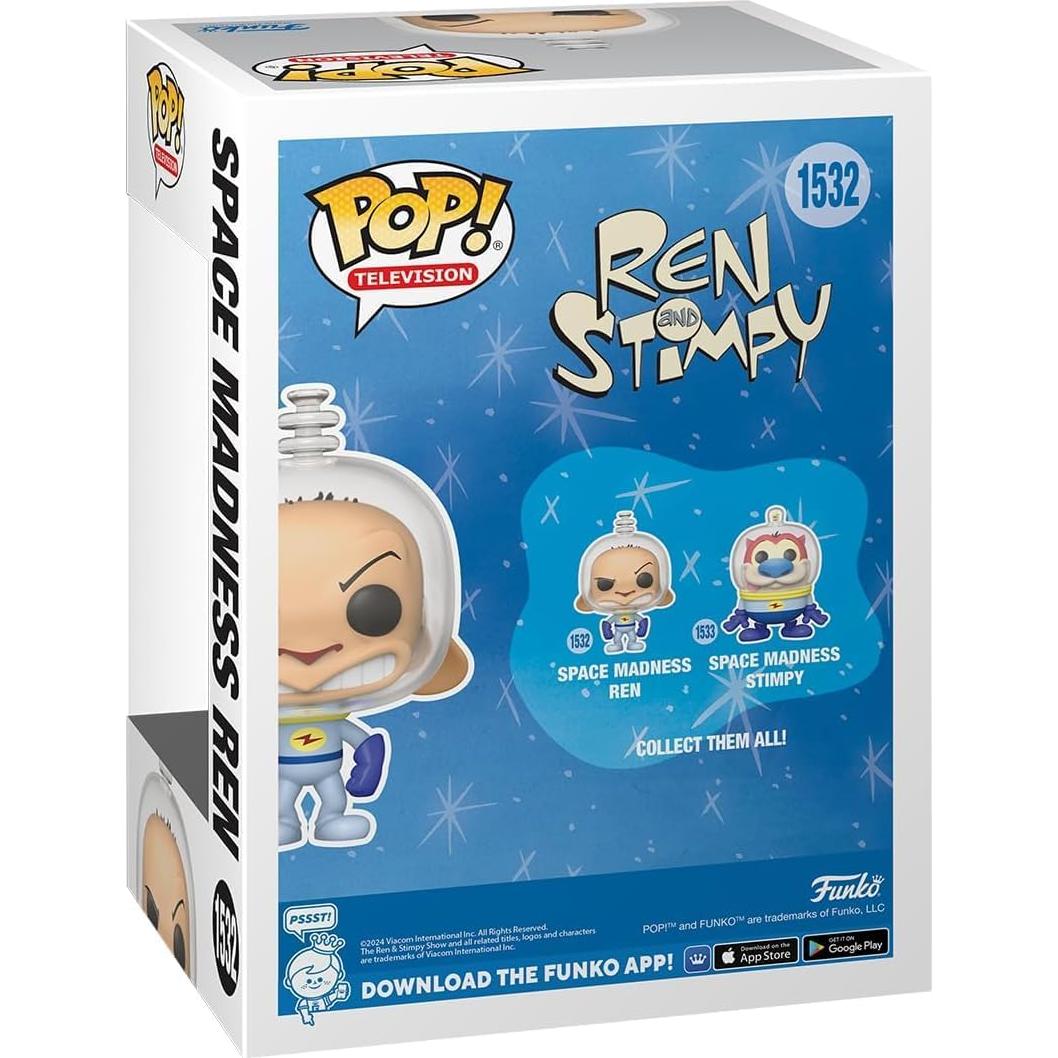 Figura de Vinilo Pop! Ren de The Ren & Stimpy Show 9.5 cm