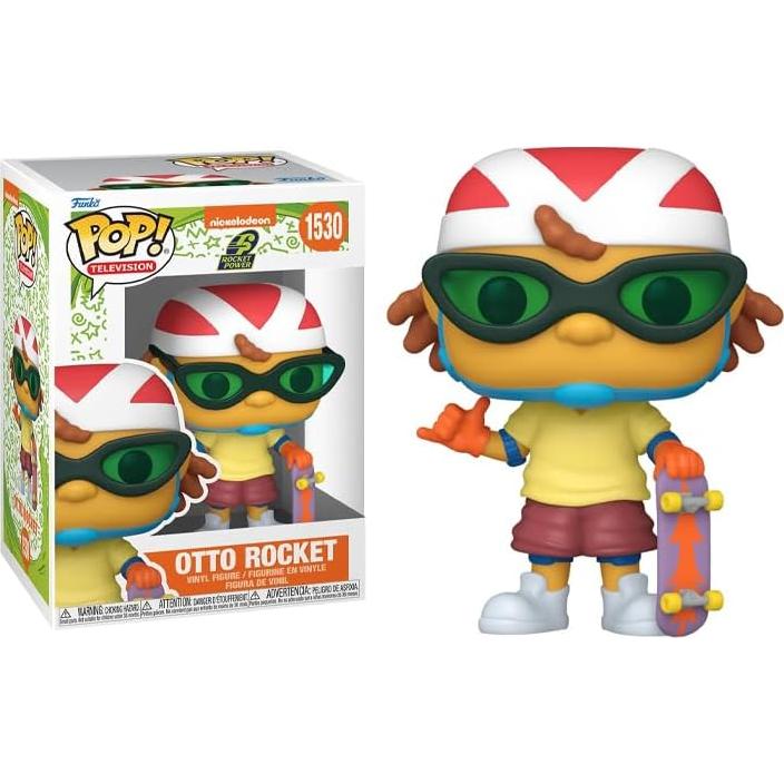 Figura de Vinilo Pop! Funko Otto Rocket - Nick Rewind 9.5cm
