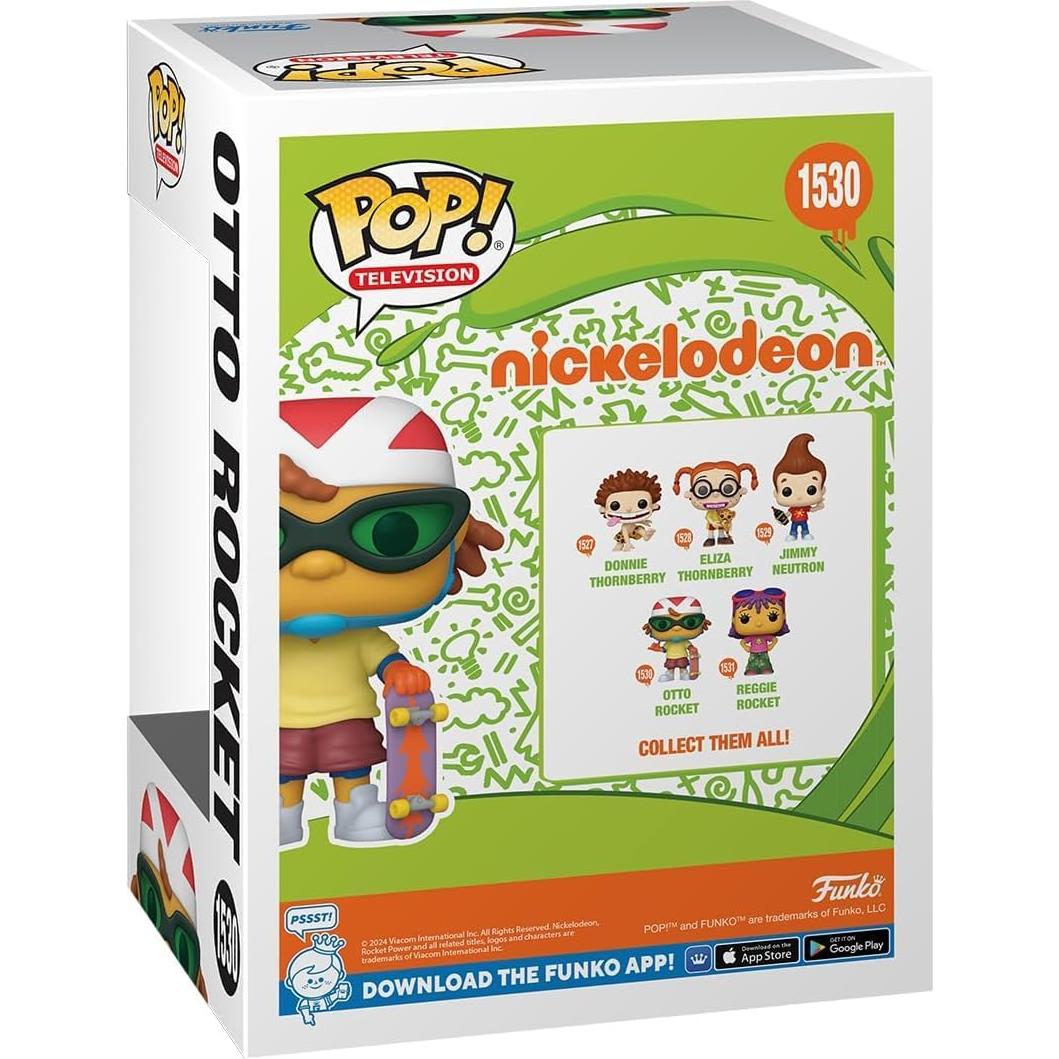 Figura de Vinilo Pop! Funko Otto Rocket - Nick Rewind 9.5cm