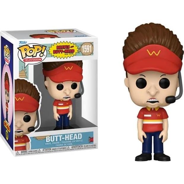 Figura de Vinilo Pop! Beavis & Butt-Head Butt-Head 9.5cm Funko
