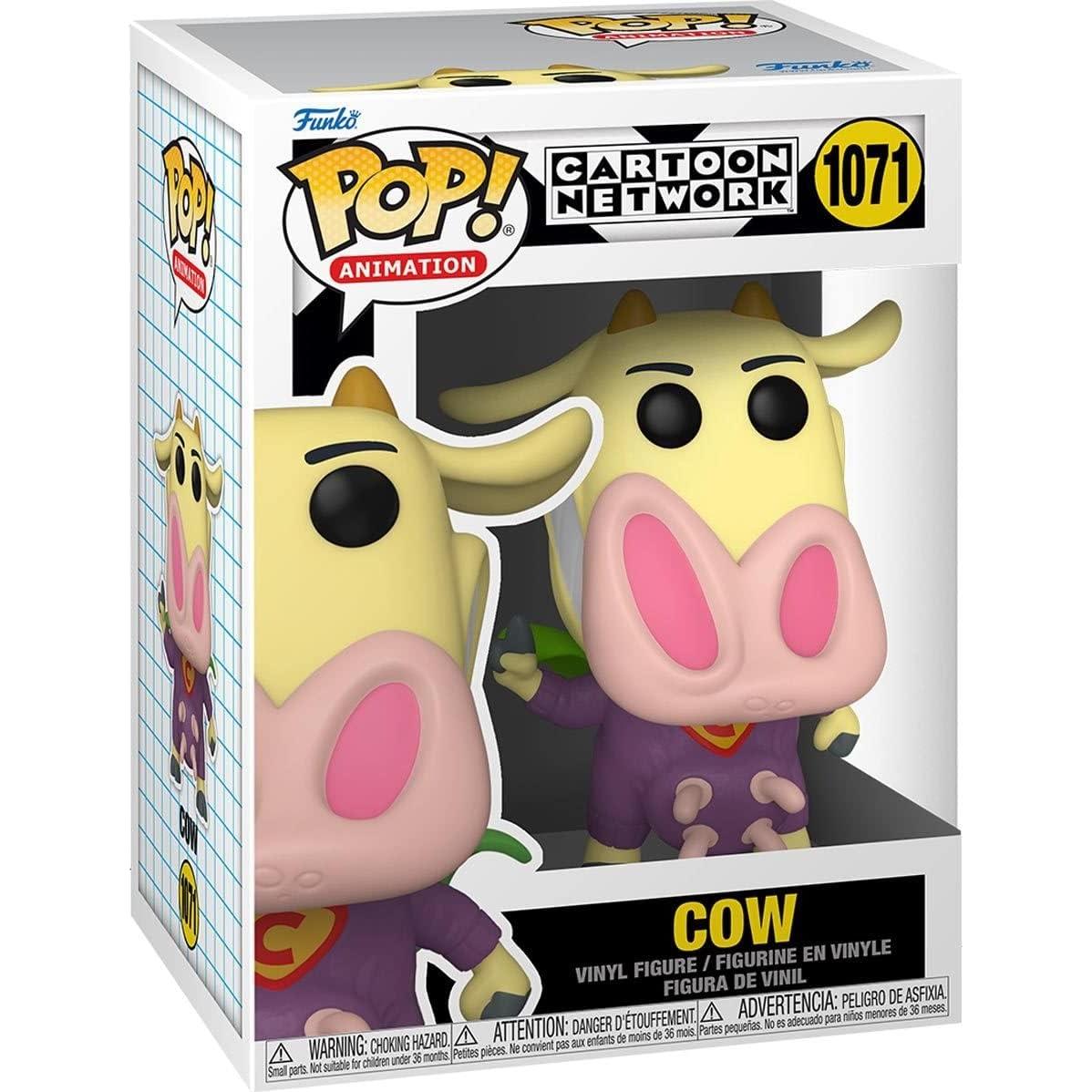Figura de Vinilo Pop! Funko Cow & Chicken Superhero Cow