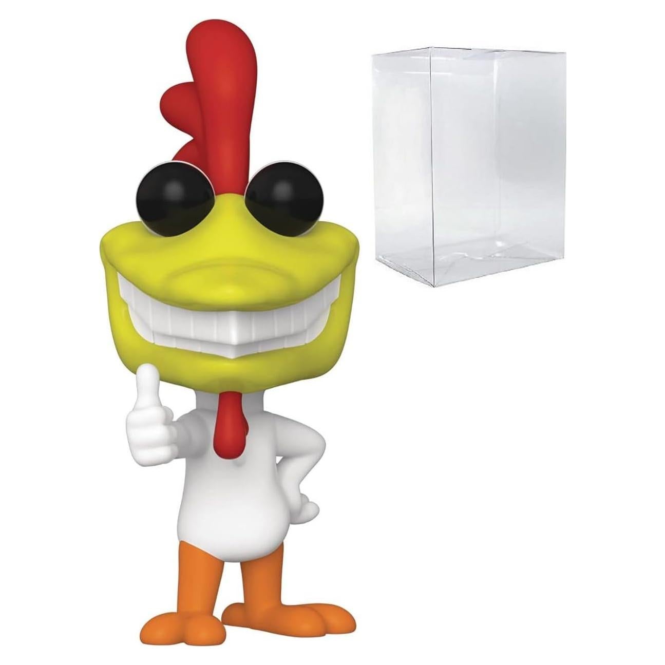 Figura Pop! de Vinilo Cow & Chicken - Chicken Funko 9.53 cm