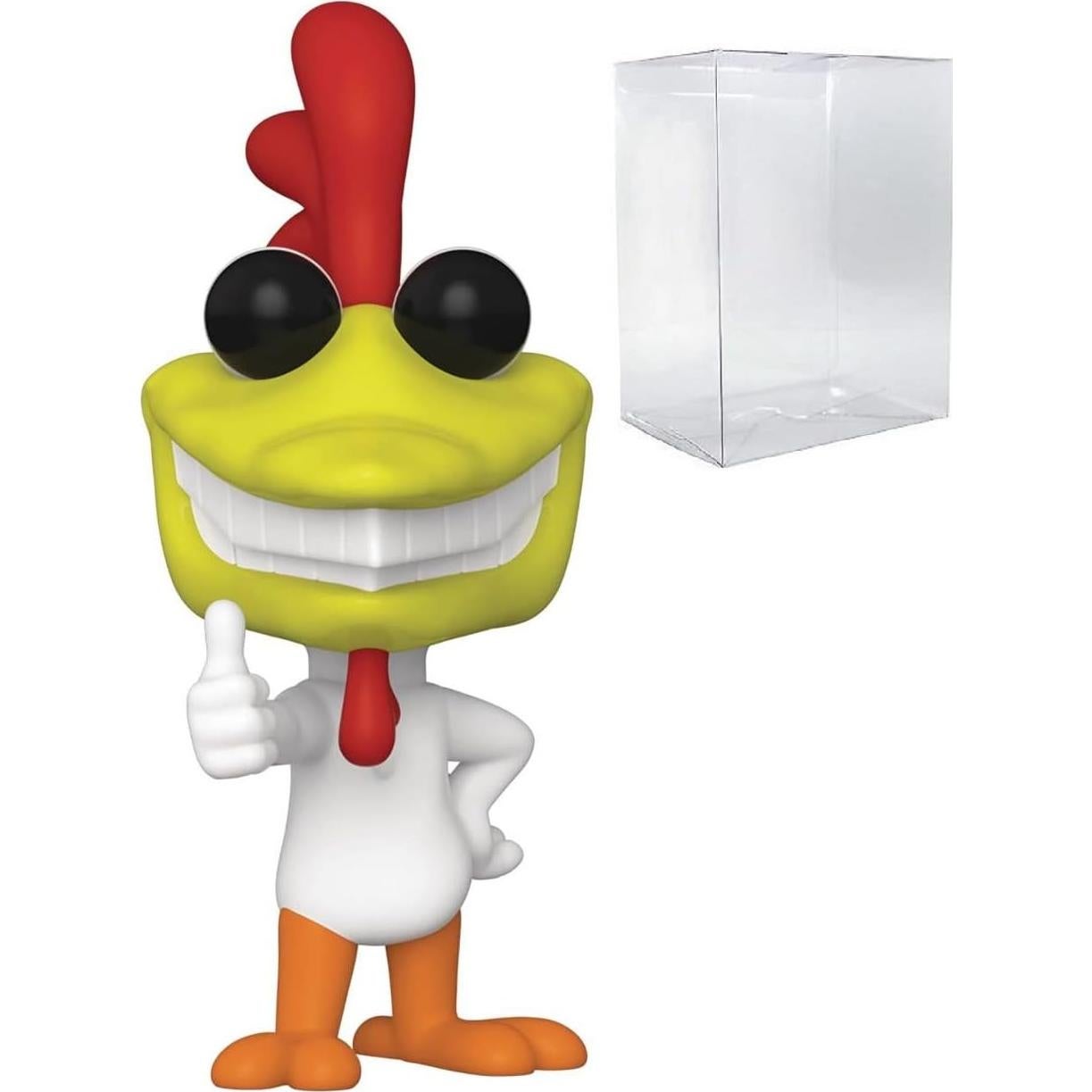 Figura Pop! de Vinilo Cow & Chicken - Chicken Funko 9.53 cm