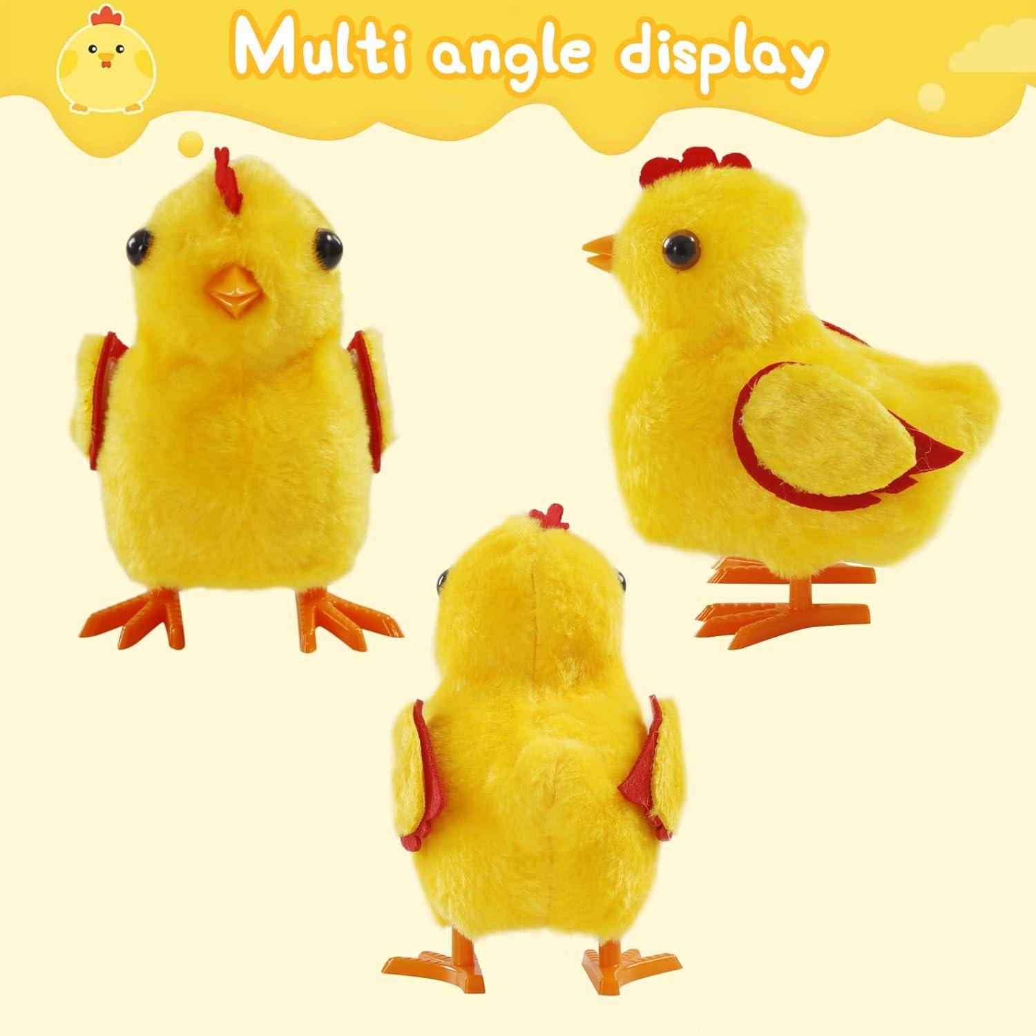 Juguete de Pollo Caminante OARRIDOM - Peluche Gorjeante 17x15 cm